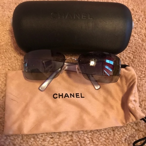 Iridescent Chanel sunglasses